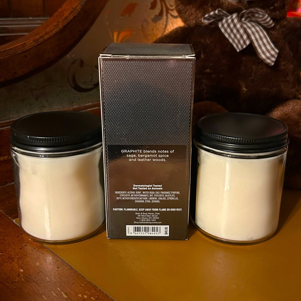 Bath & Body Works Men's Collection Graphite Set - Picture 2 of 4